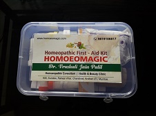homeopathic first aid kit
